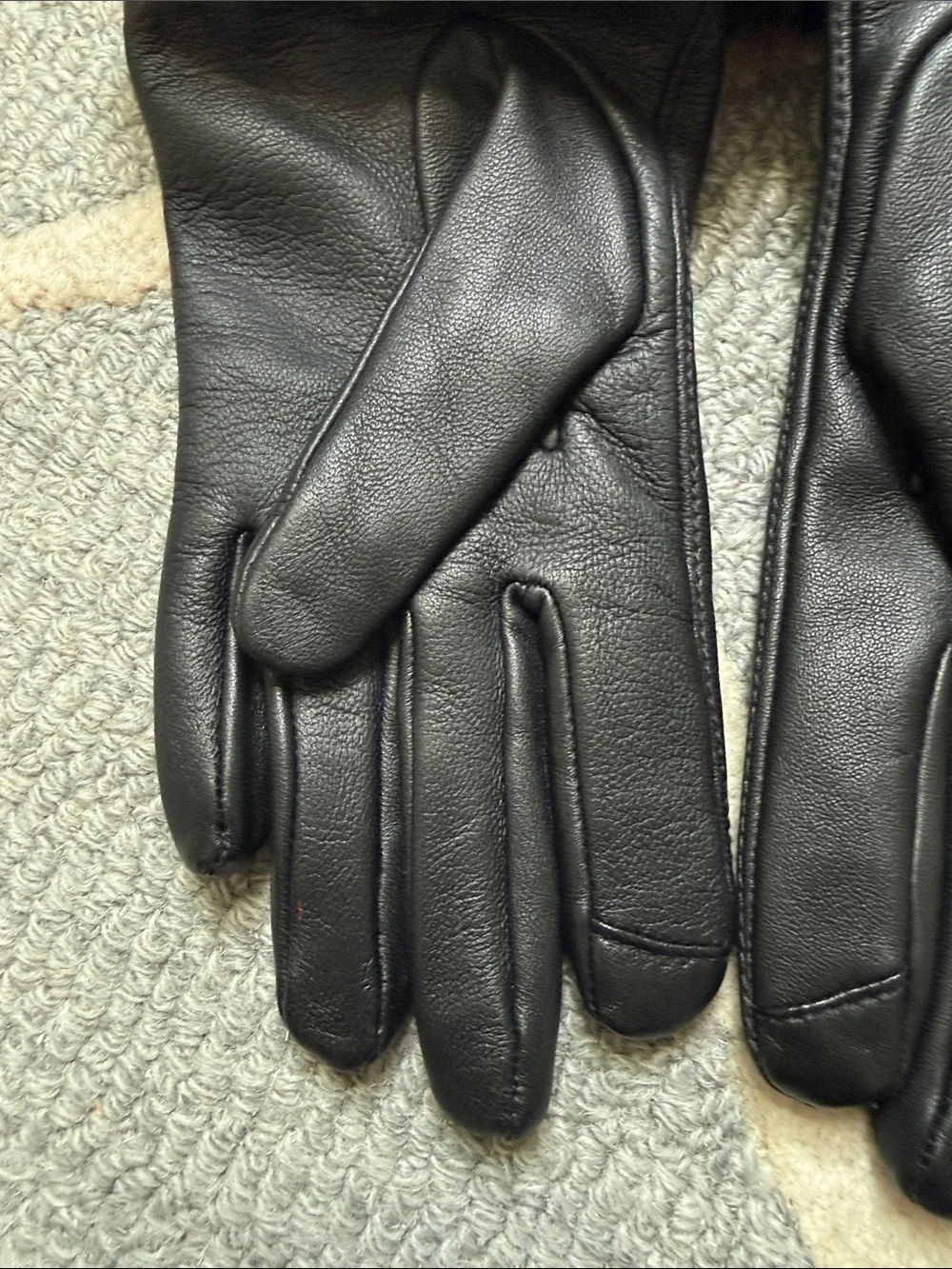 UGG black leather